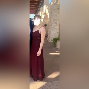Birdy Grey bridesmaid dress - cabernet- small - worn once